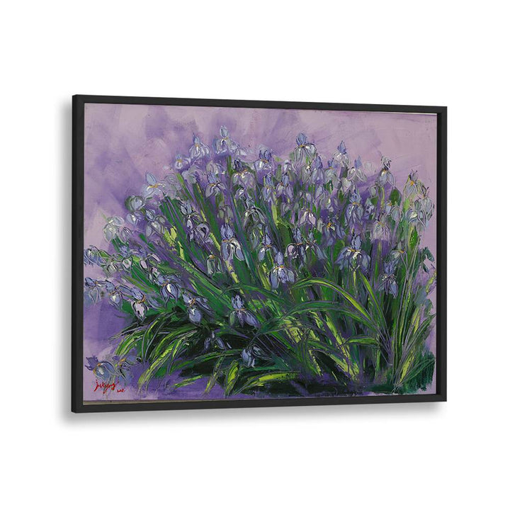 LUSH PURPLE IRISES