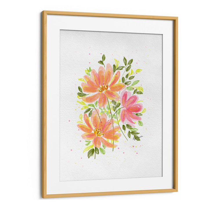 ORANGE FLORALS III