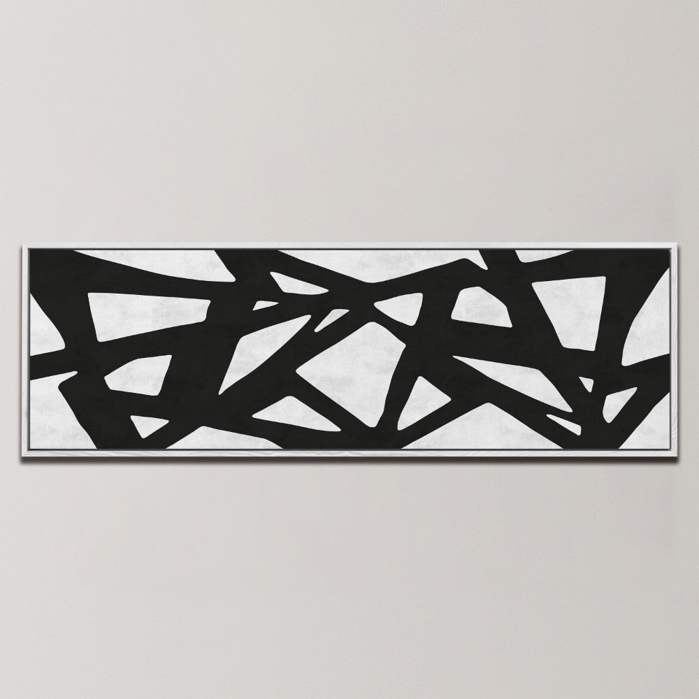 TANGLED MONOCHROME PATTERN  , PANORAMIC ART