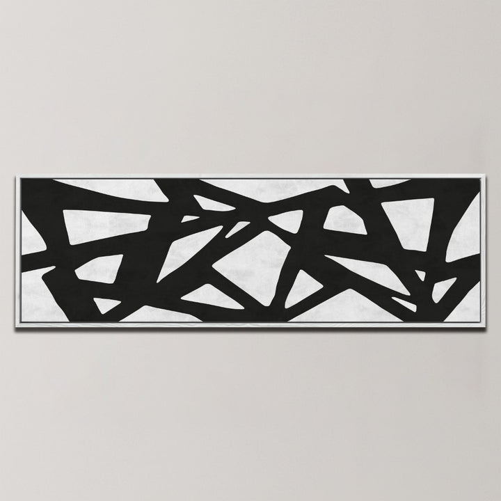 TANGLED MONOCHROME PATTERN  , PANORAMIC ART