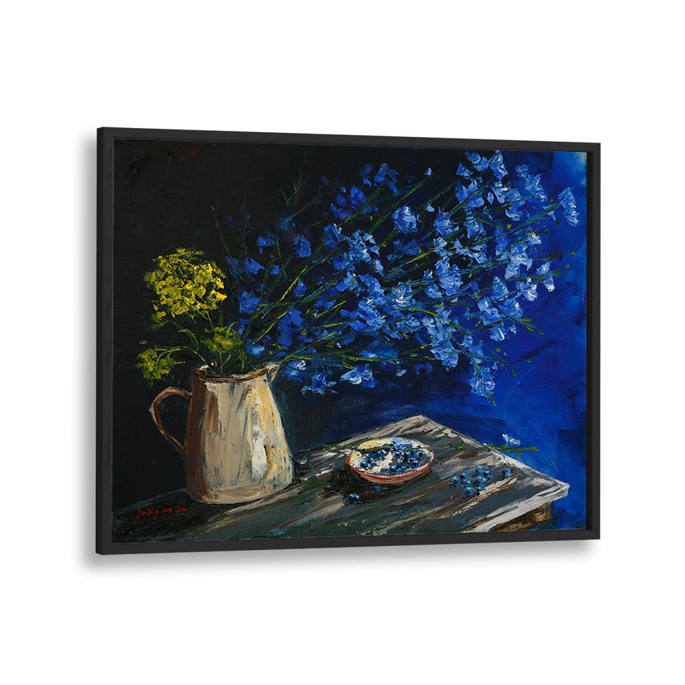 VIBRANT BLUE STILL LIFE