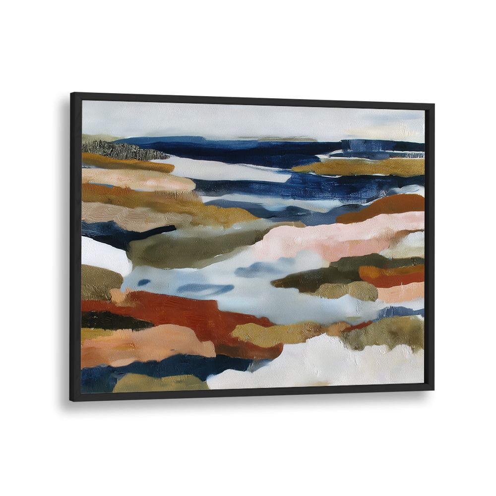 COASTAL HORIZON WITH GOLD ACCENTS