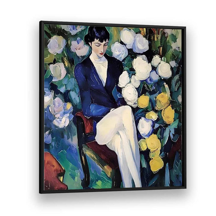 ELEGANT WOMAN GARDEN