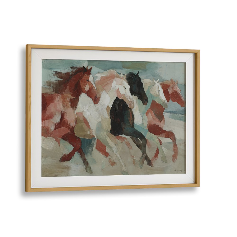 WILD HORSES IN MOTION