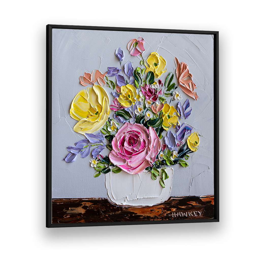 TEXTURED FLOWER STILL LIFE