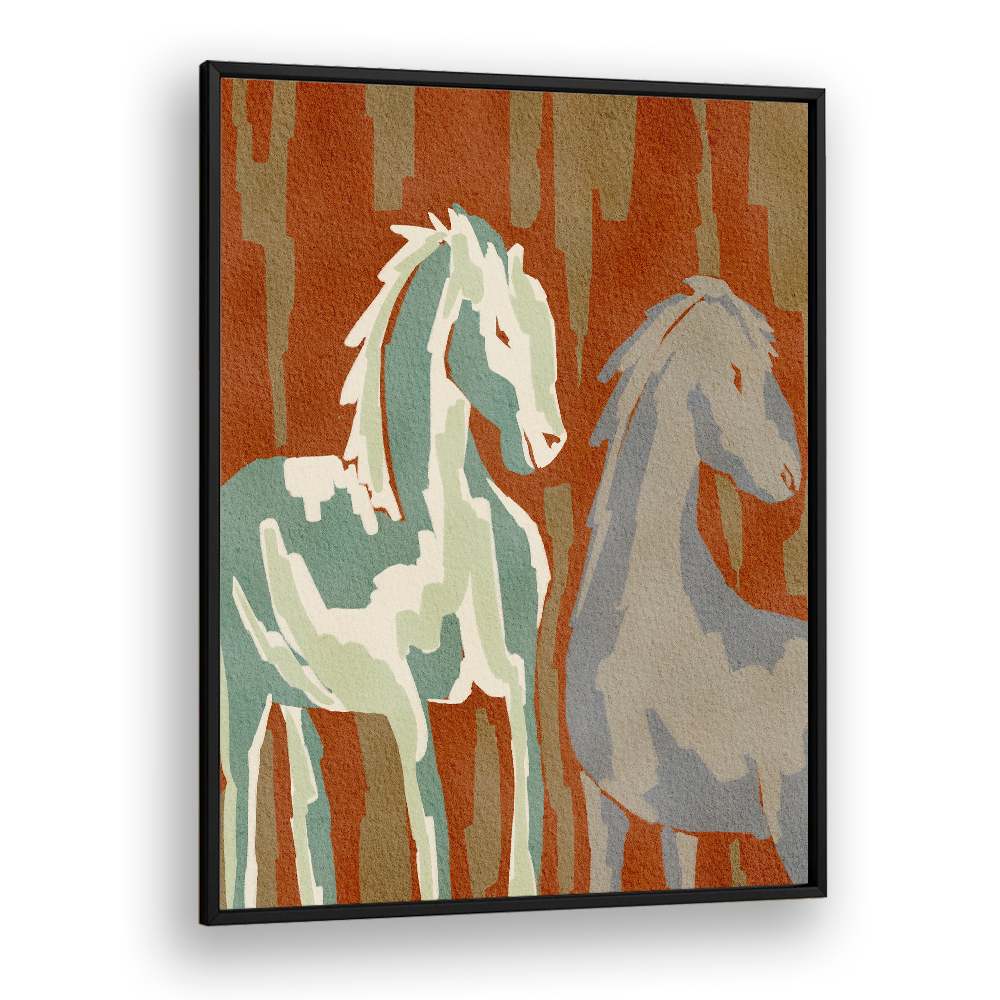 ABSTRACT FOREST HORSES