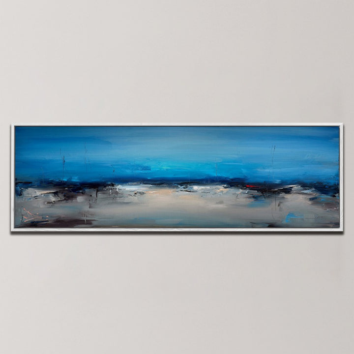MOODY BLUE LANDSCAPE , PANORAMIC ART