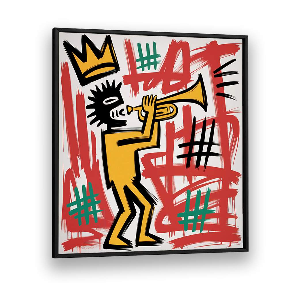 CROWNED JAZZ TRUMPETER
