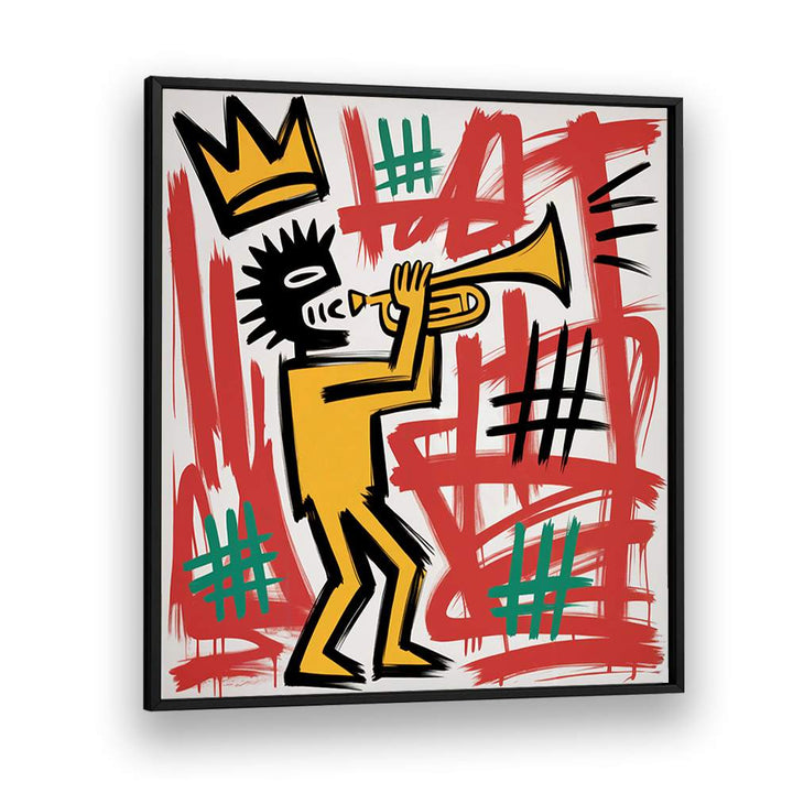 CROWNED JAZZ TRUMPETER