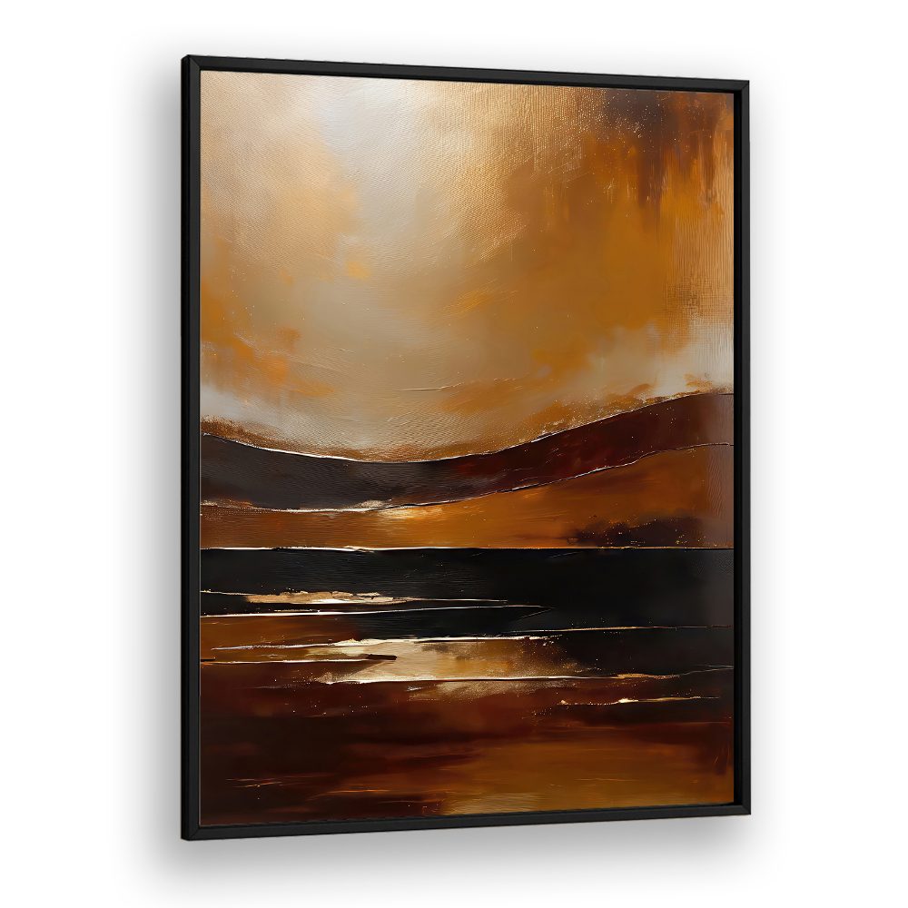 ABSTRACT SUNSET LANDSCAPE