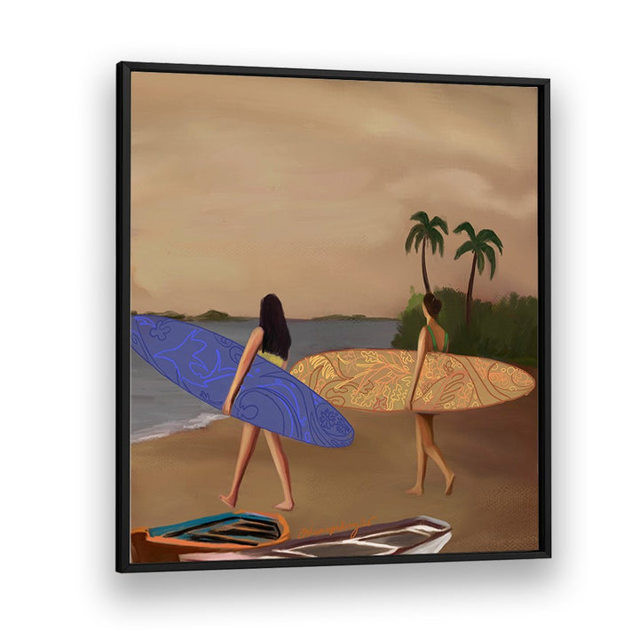 TROPICAL SURF SUNSET