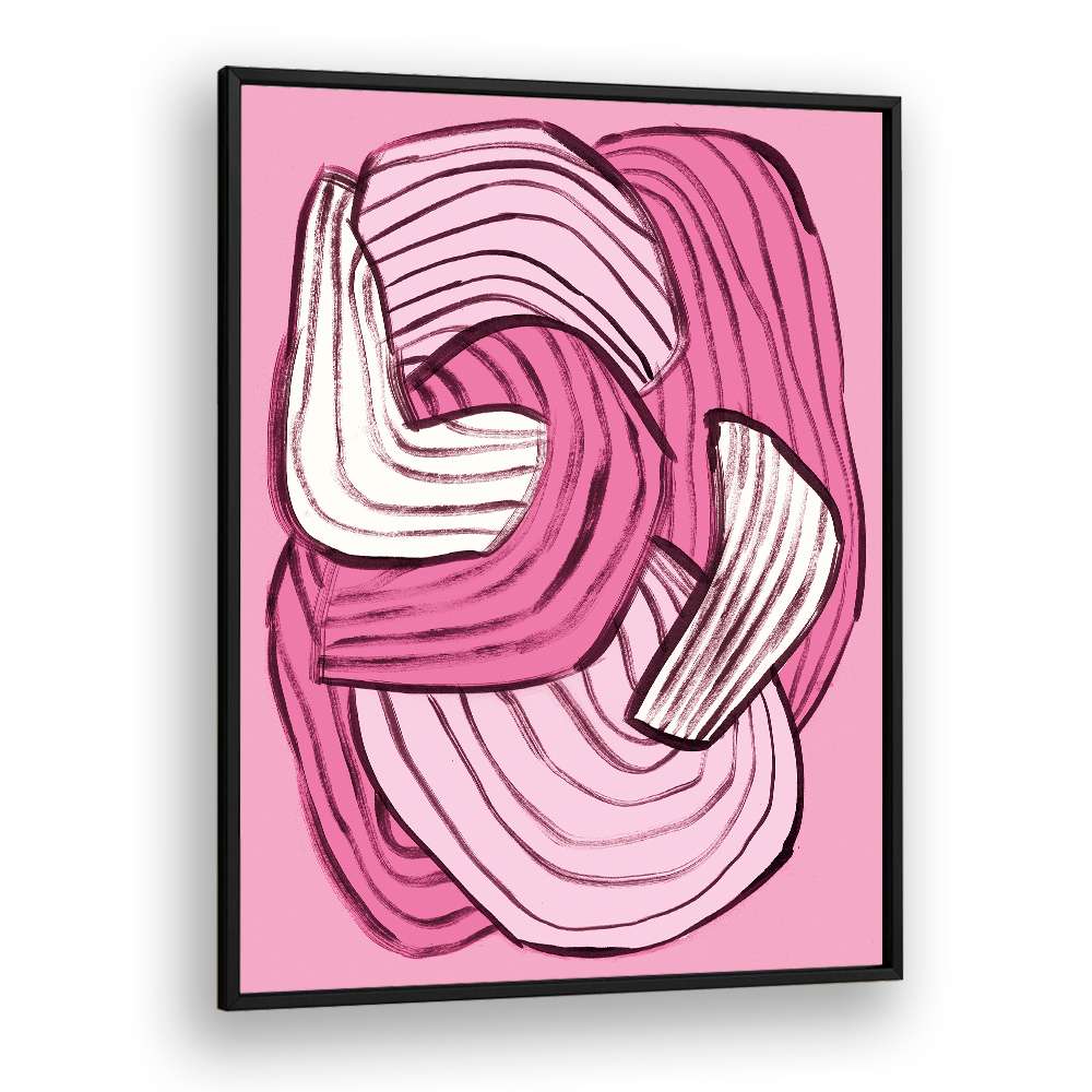 ABSTRACT PINK FLOW
