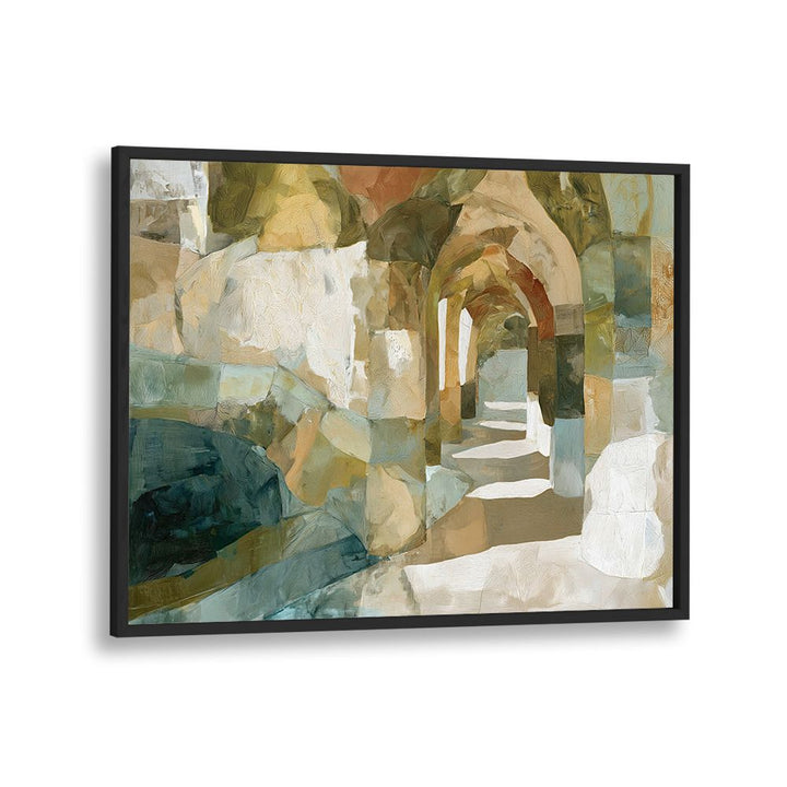 STONE ARCADE WITH ARCHES