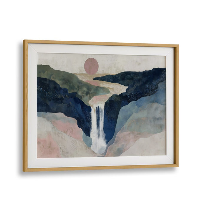ABSTRACT WATERFALL LANDSCAPE