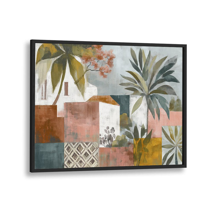 TROPICAL ARCHITECTURE WITH PALMS