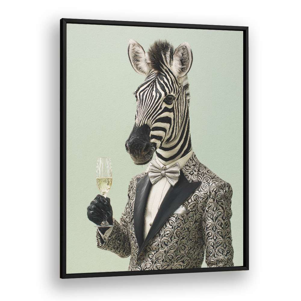 ZEBRA CHAMPAGNE TOAST
