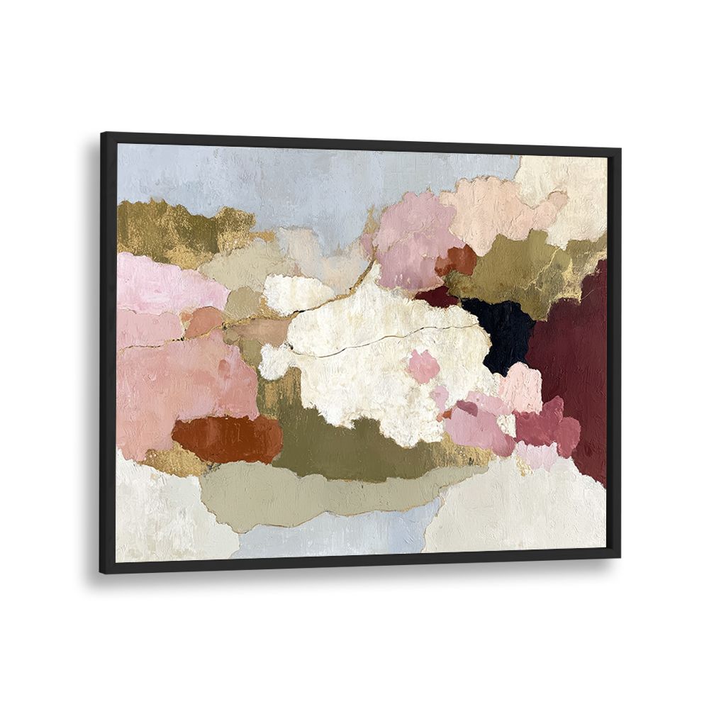 FRACTURED LANDSCAPE WITH GOLD VEINS
