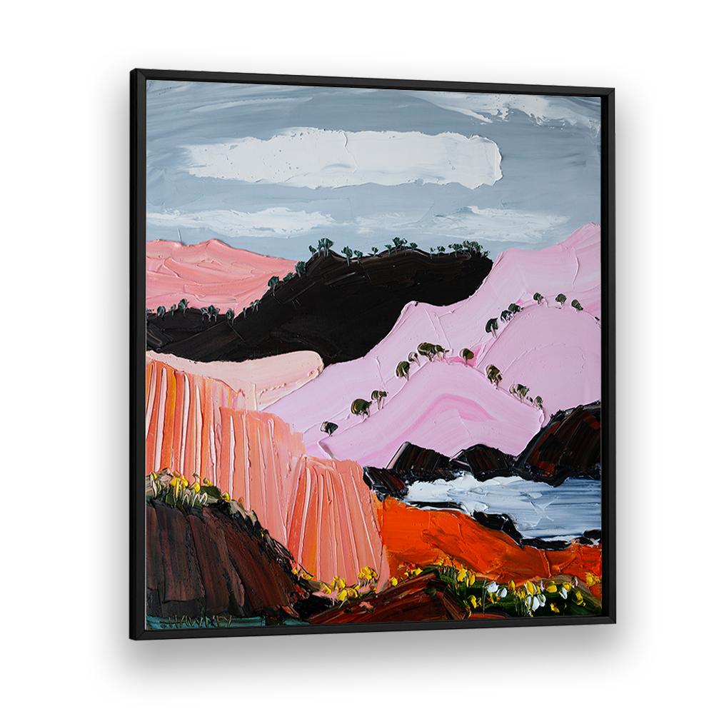 PINK COASTAL MOUNTAINS