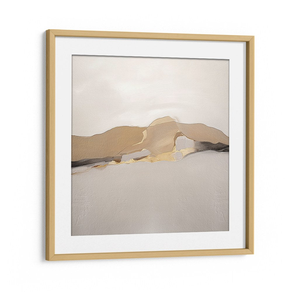 GOLDEN ABSTRACT LANDSCAPE