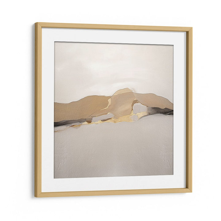 GOLDEN ABSTRACT LANDSCAPE