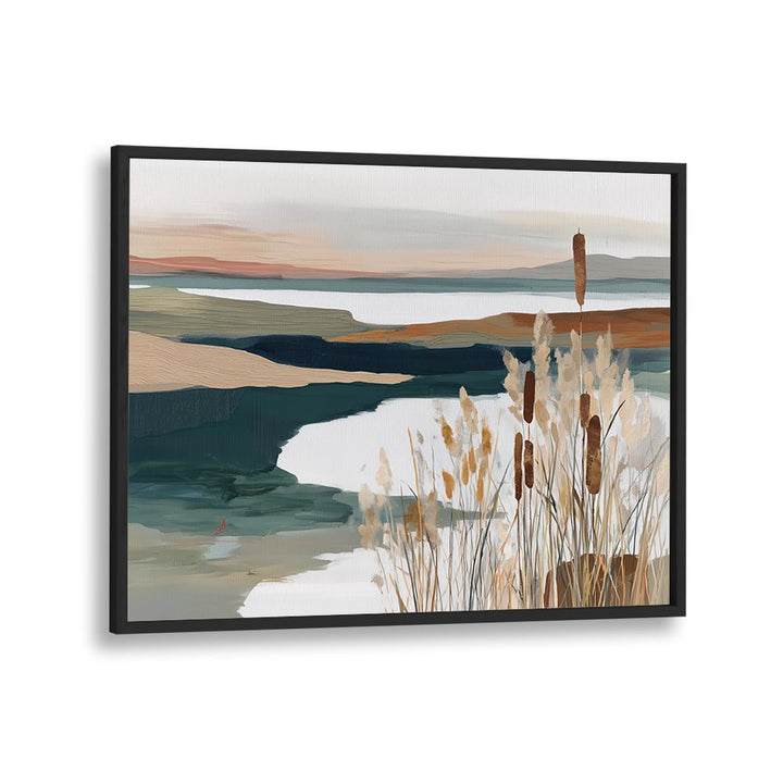 MARSH EDGE AT DUSK