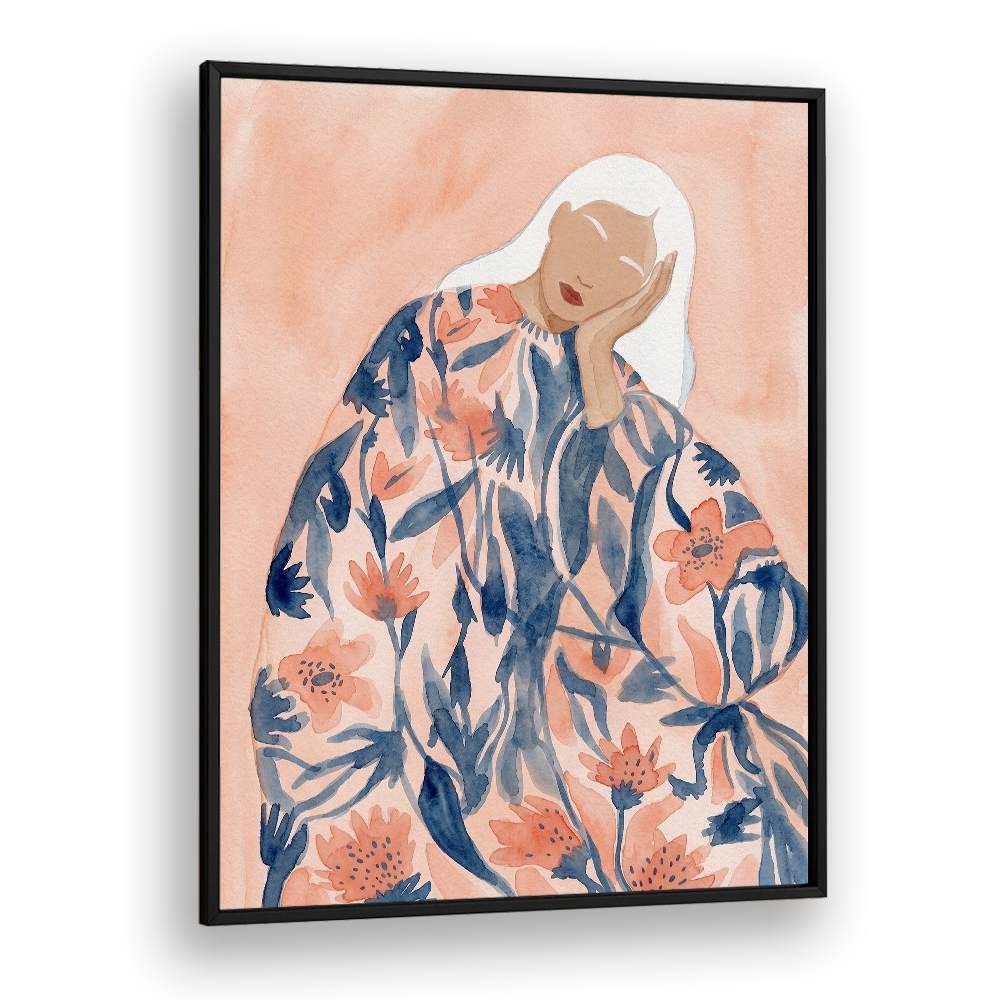 FLORAL WOMAN DREAMING