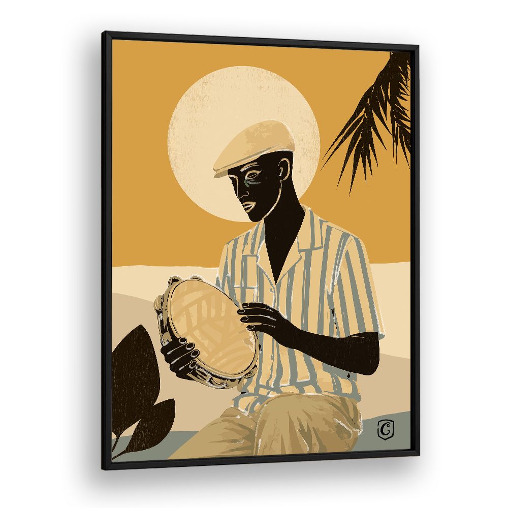 TROPICAL TAMBOURINE PLAYER