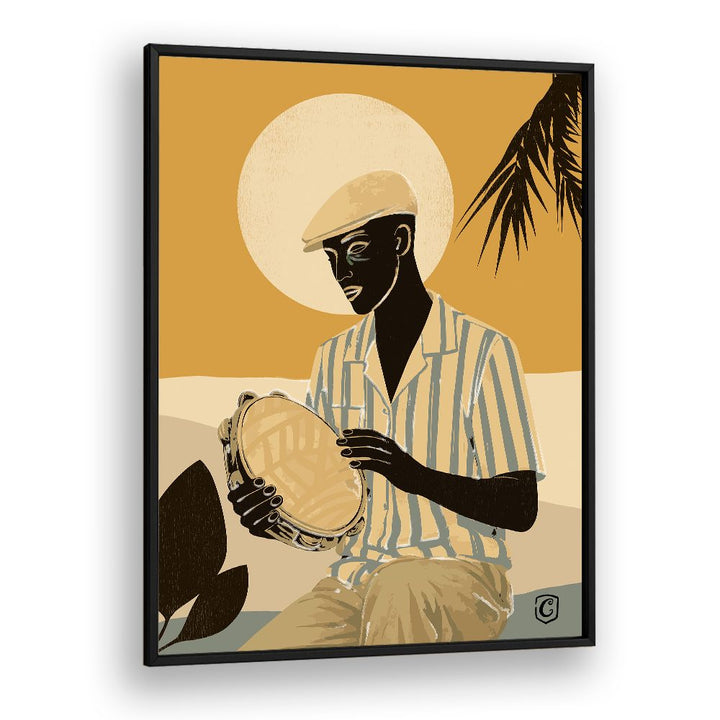 TROPICAL TAMBOURINE PLAYER