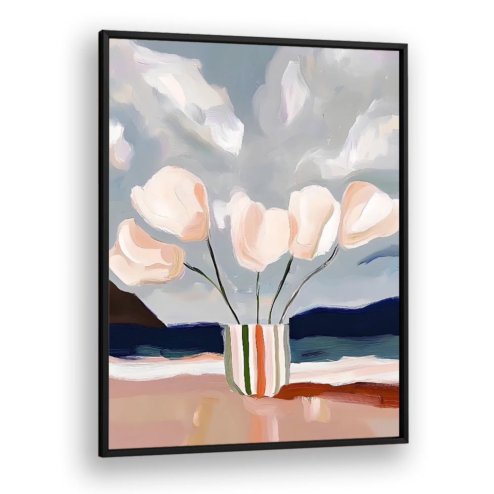 BLUSH FLOWERS STILL LIFE