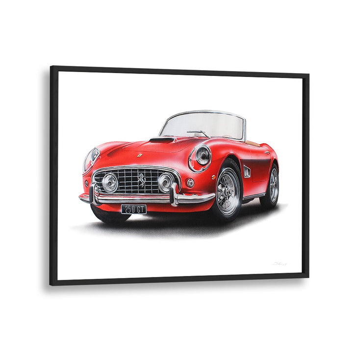 CLASSIC RED SPORTS CAR