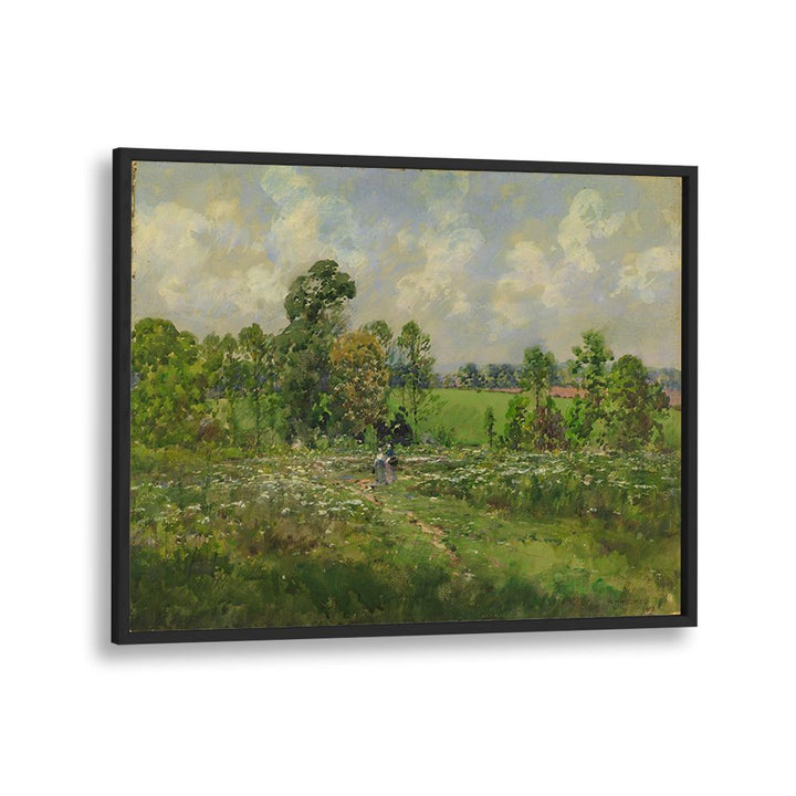 FLOWERY MEADOW ,VINTAGE LANDSCAPE
