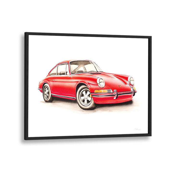 RED CLASSIC SPORTS CAR