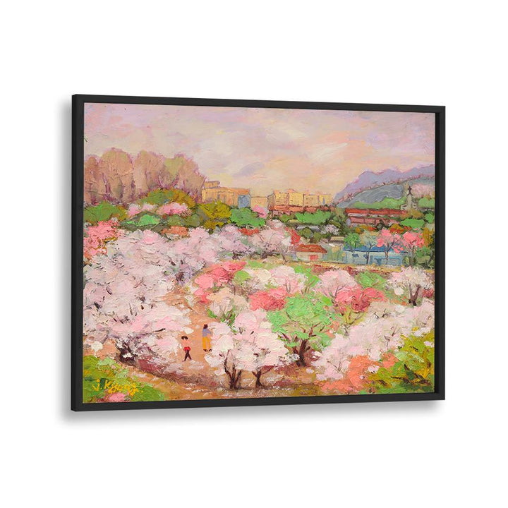 SPRING BLOSSOM CITYSCAPE