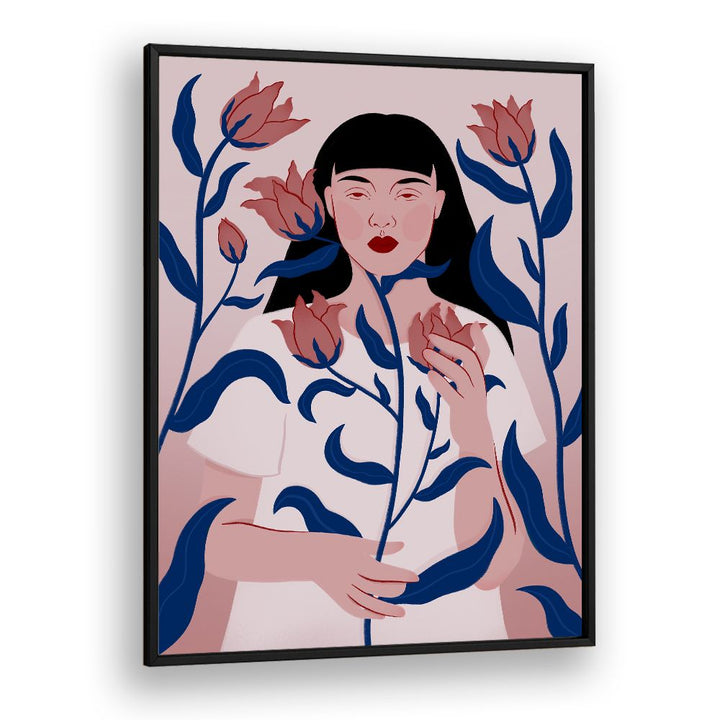 SERENE FLORAL PORTRAIT