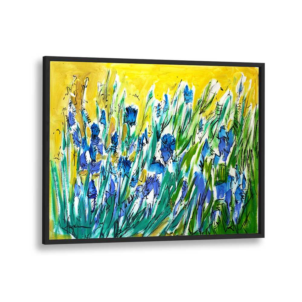 BURST OF BLUE BLOOMS