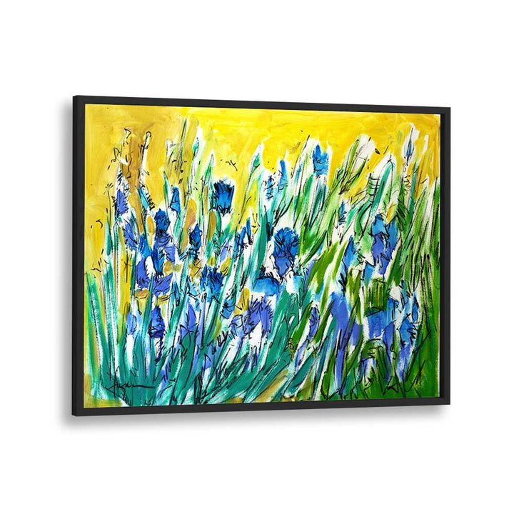 BURST OF BLUE BLOOMS