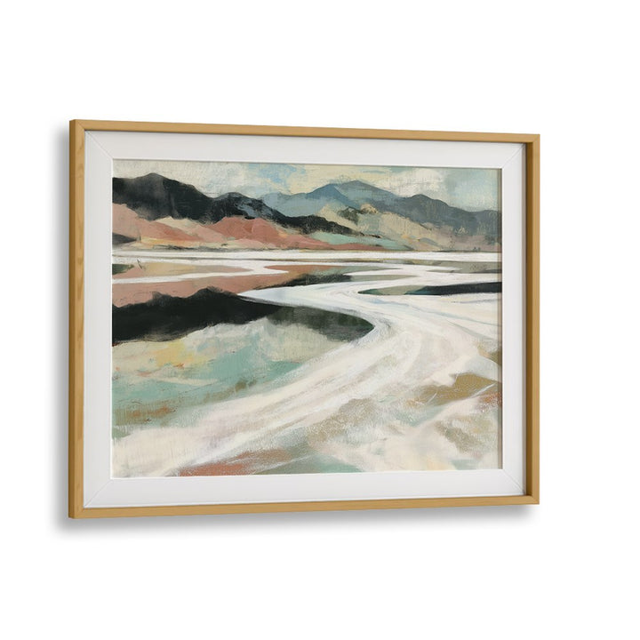 ABSTRACT DESERT SALT FLATS