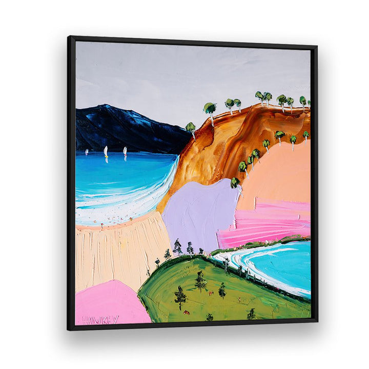 VIBRANT COASTAL SCENE