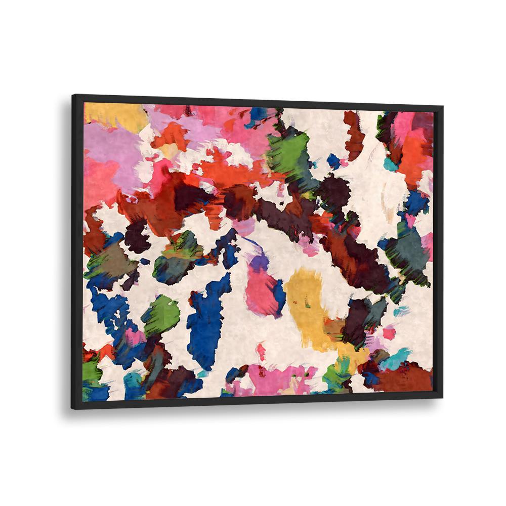 COLORFUL ABSTRACT PAINT STROKES