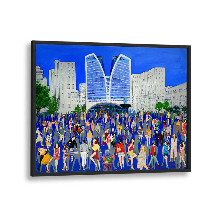 VIBRANT CITY CROWD