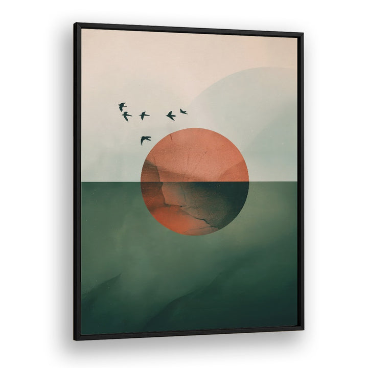 MINIMALIST SUNSET BIRDS