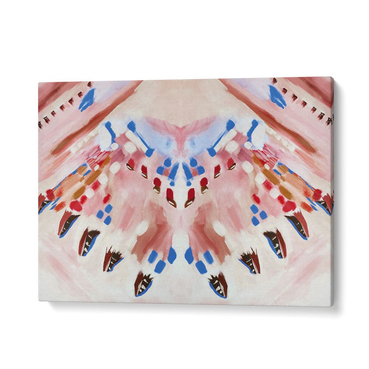 BLUSH BLUE BRUSHSTROKES