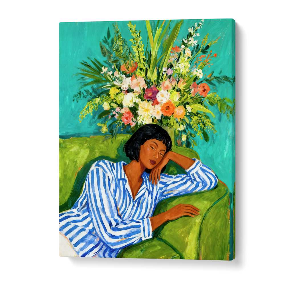 SLEEPING WOMAN BLOOMS