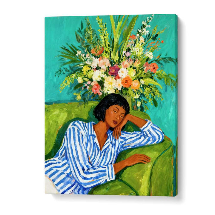 SLEEPING WOMAN BLOOMS