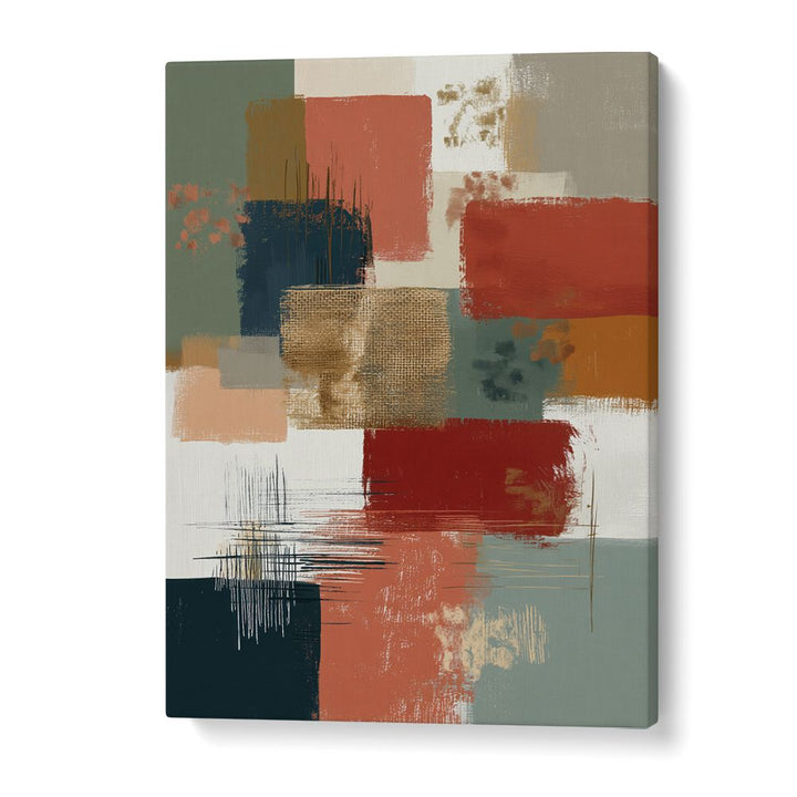 ABSTRACT BRUSHSTROKE GRID I