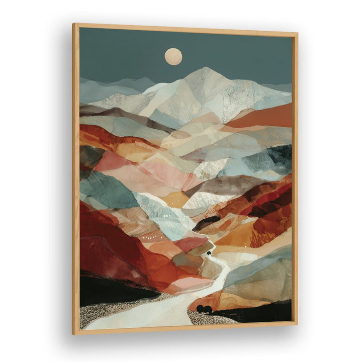 MOUNTAIN PASS AT NIGHT