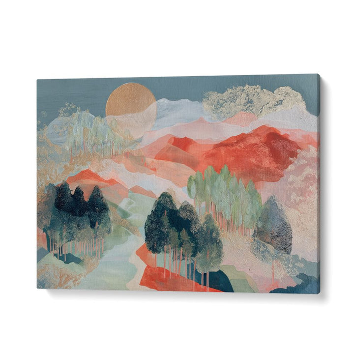 MOUNTAIN FOREST SUNRISE