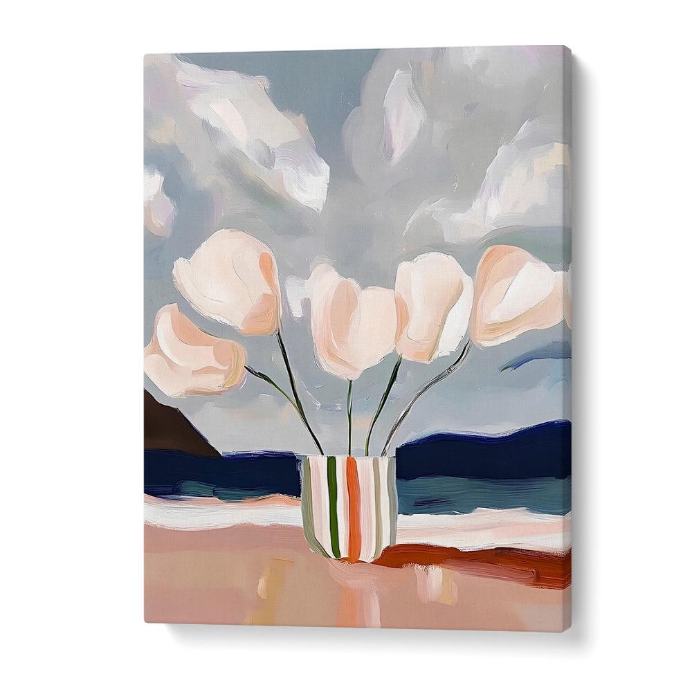BLUSH FLOWERS STILL LIFE