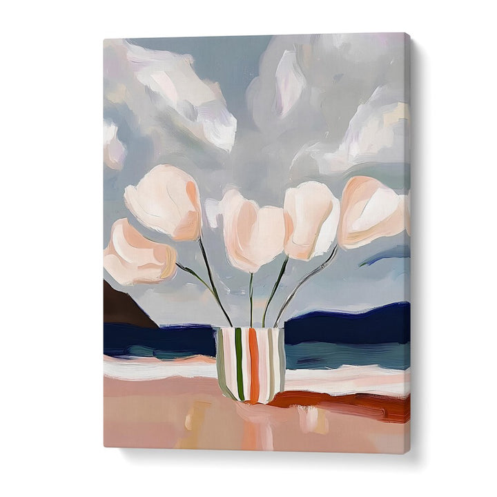 BLUSH FLOWERS STILL LIFE