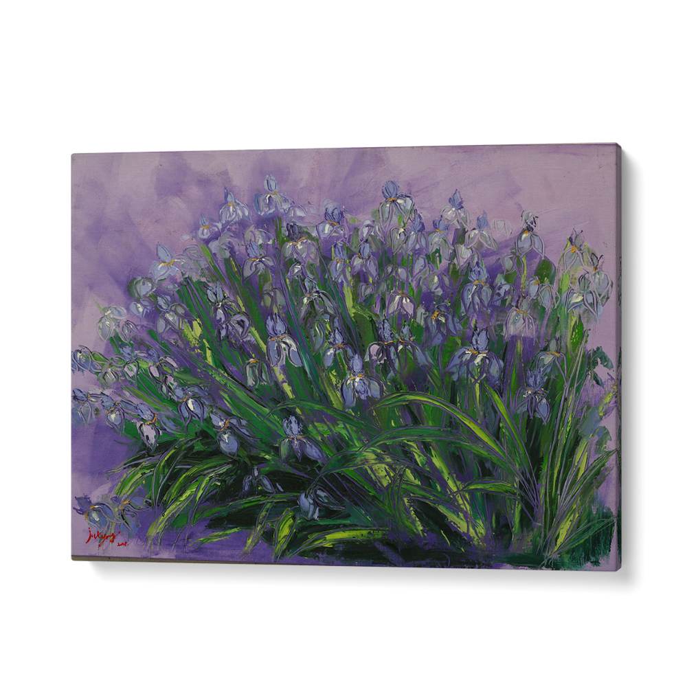 LUSH PURPLE IRISES